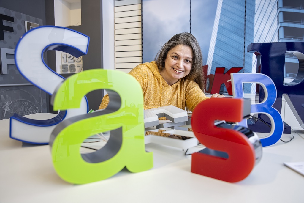 Nazli Akkaya Fritzke Werbetechnik, Geschäftsführerin