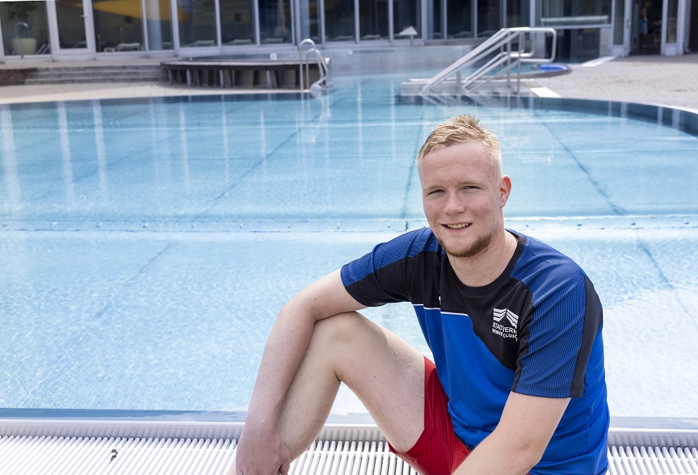 Sören Ausbildung Fachkraft für Bäderbetriebe
