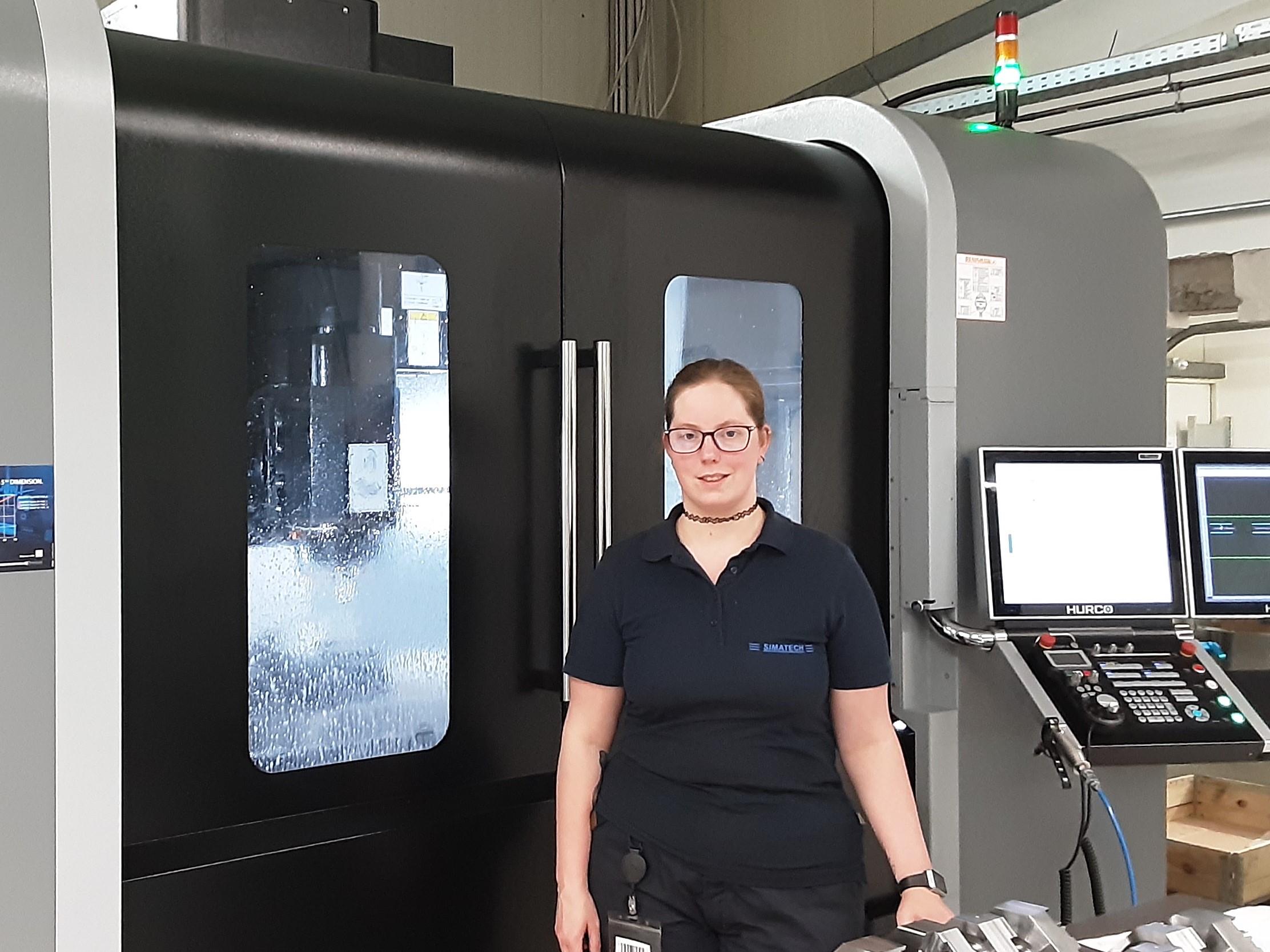 Nadine Zerspanungsmechanikerin aus Rotenburg
