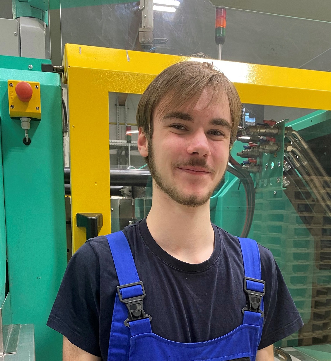 Azubi Jamie Brunge Verfahrensmechaniker Geestland